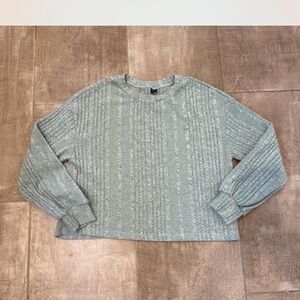 Green Women's Knit Top